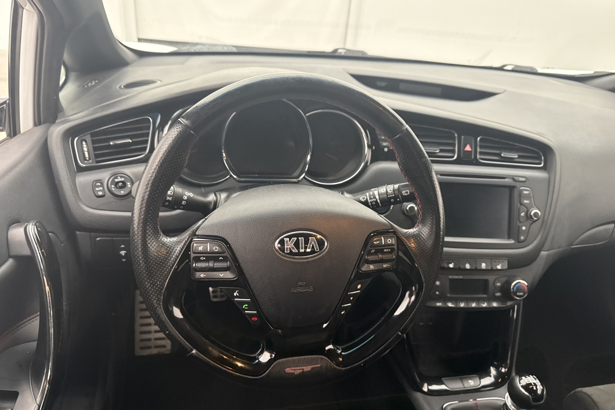 Kia pro_cee'd GT 204hk Kamera Navi Rattvärme Halvskinn