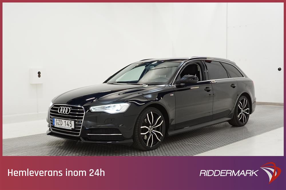 Audi A6 2.0 TDI Avant 190hk S-Line Drag P-Sensor Xenon EU6