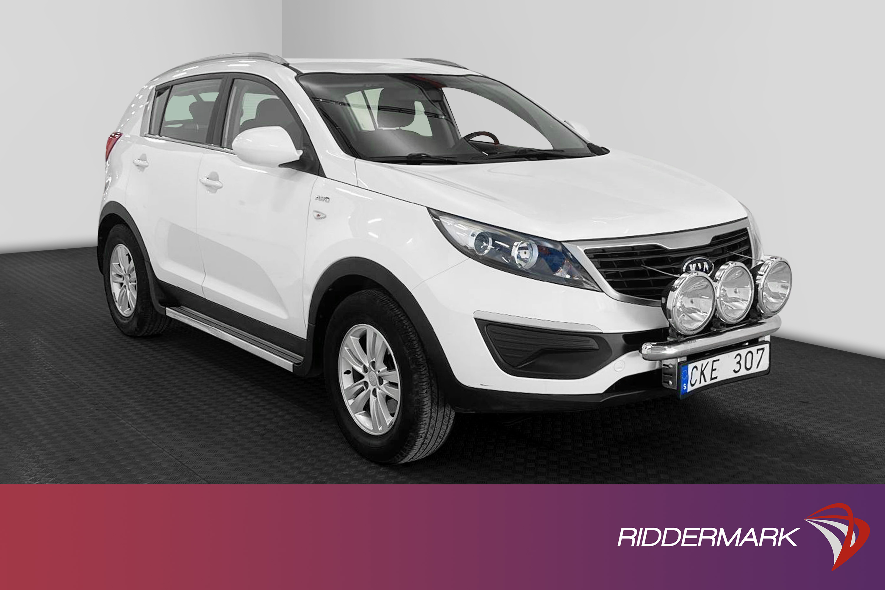 Kia Sportage 2.0 163hk 4WD Motorvärmare Extraljus Nyservad