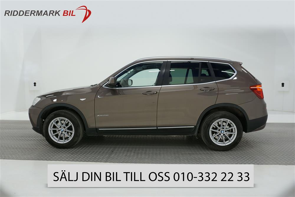 BMW X3 xDrive20d, F25 184hk Steptronic PDC Nyservad