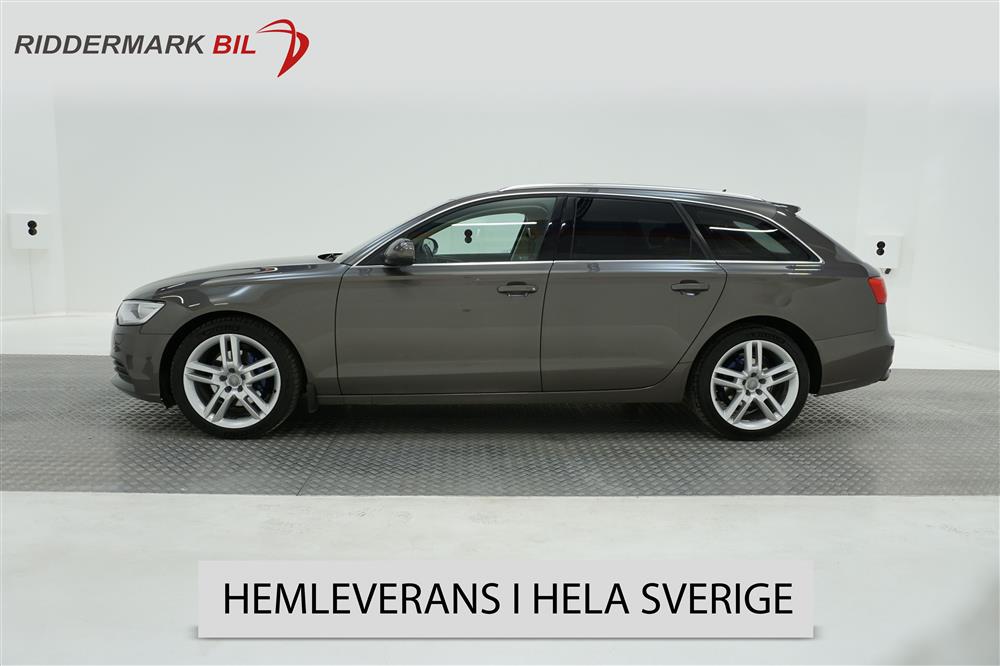 Audi A6 2.0 TDI Avant 177hk Proline Drag M-värm Bluetooth