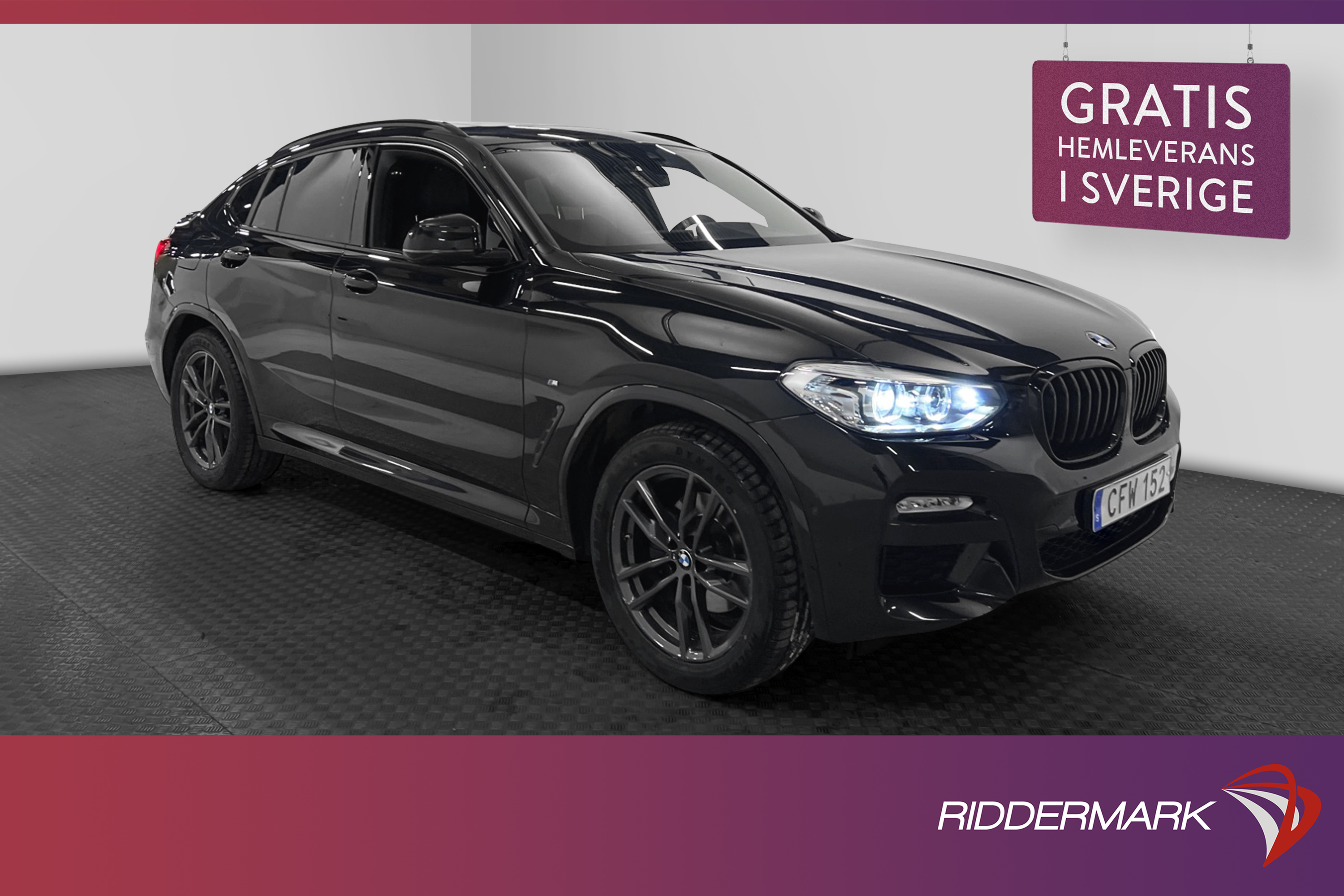 BMW X4 xDrive20i 184hk M Sport Pano B-kamera B-värme Display