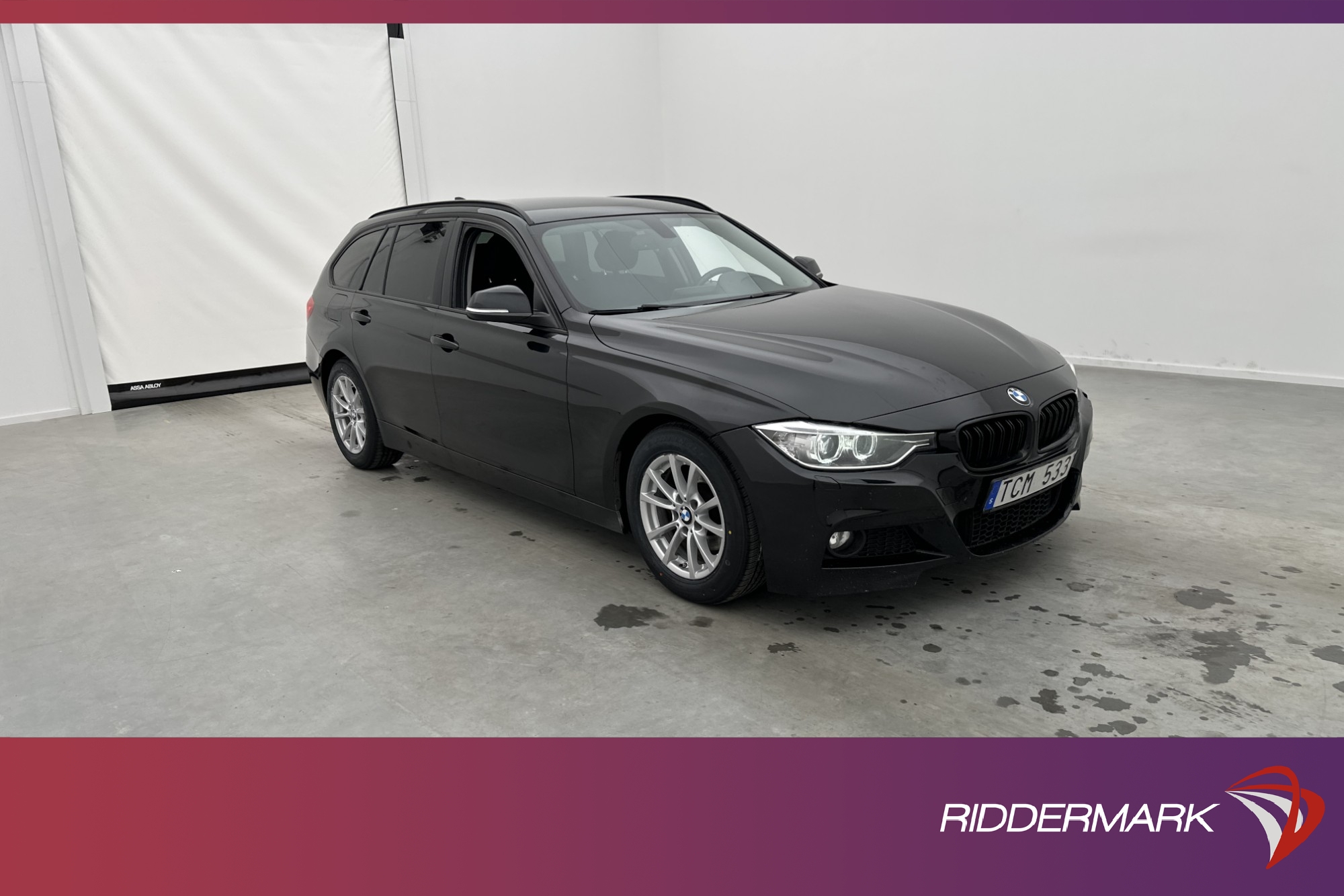 BMW 318 d Touring M Sport-front Sensorer Rattvärme Dragkrok