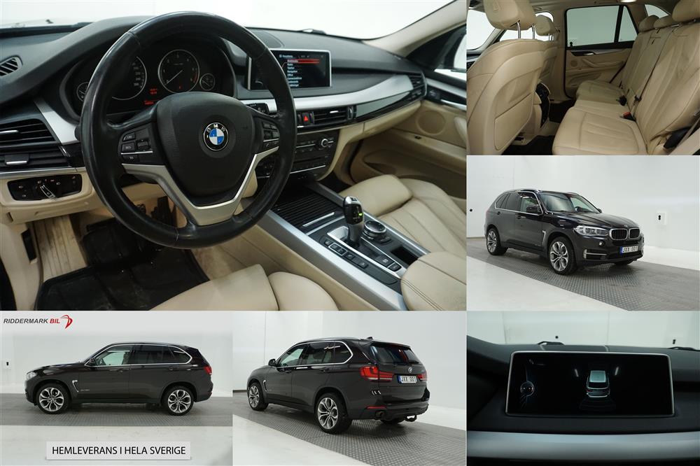 BMW X5  xDrive30d 258hk Pano Navi P-Sens Skinn Drag 7-Sits