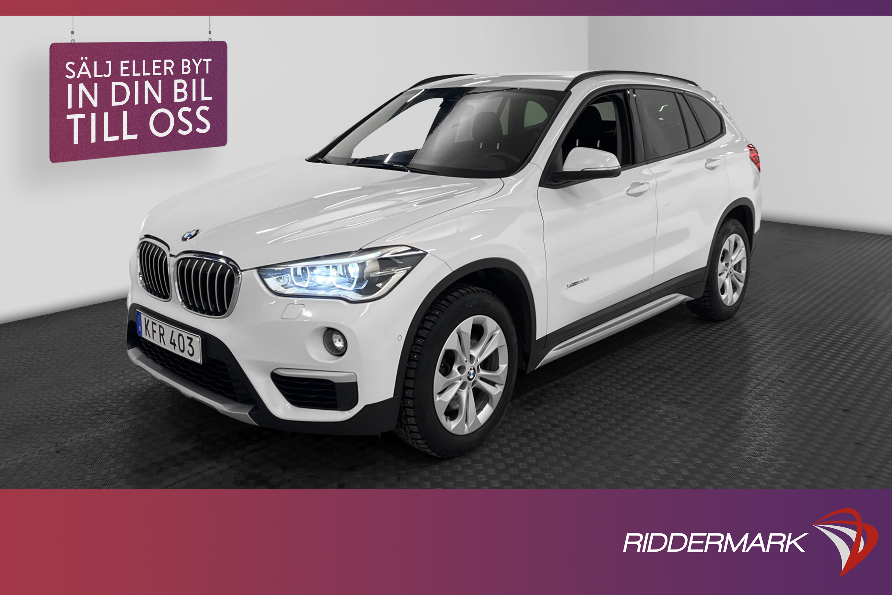 BMW X1 xDrive20d 190hk X Line M-Värmare Navi Head Up