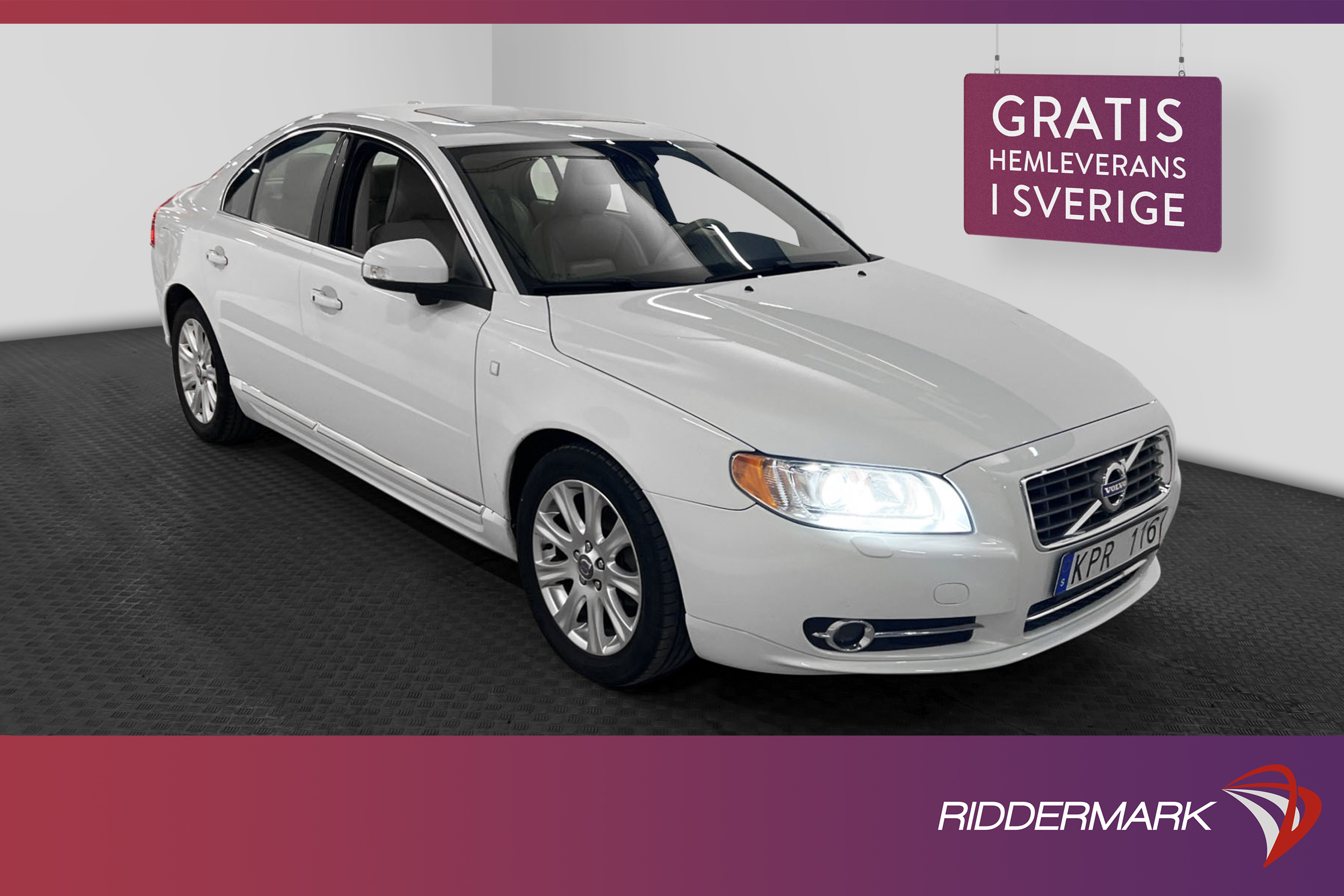 Volvo S80 1.6D 109hk Executive D-värm T-lucka Skinn Keyless