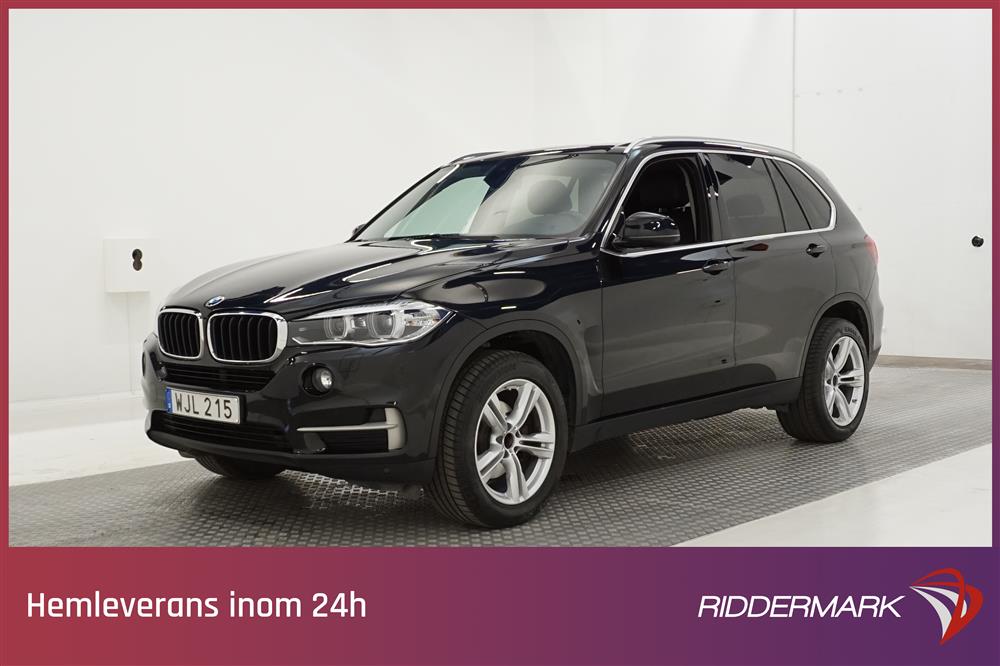 BMW X5 xDrive30d 258hk Drag Skinn Navi B-kamera