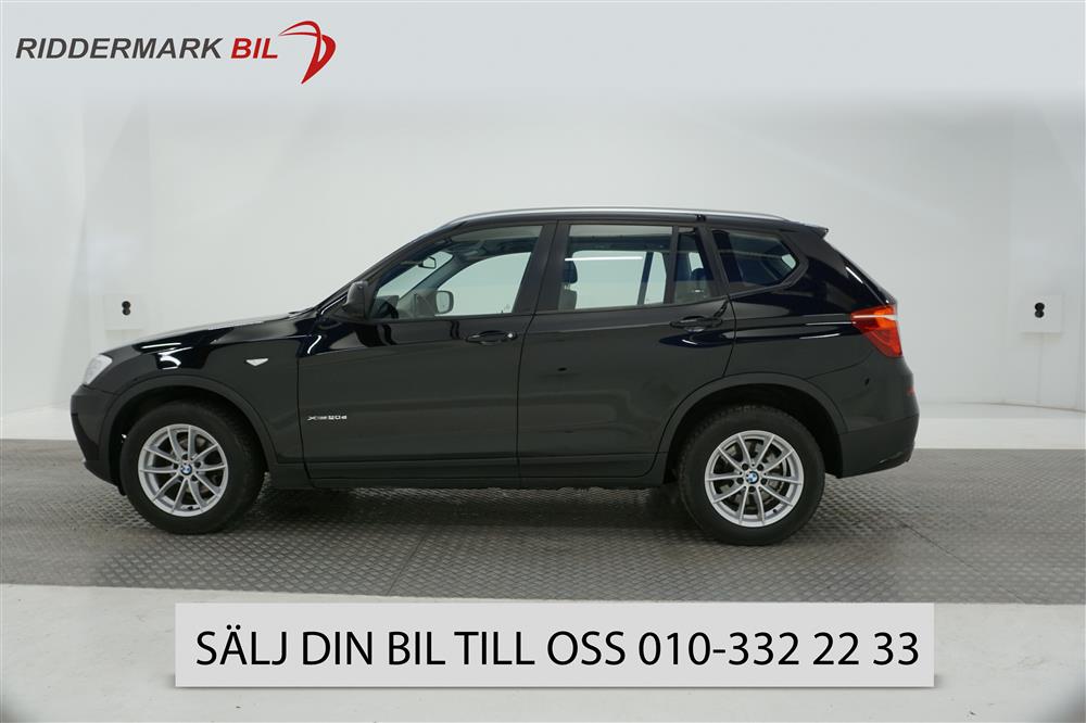 BMW X3 xDrive20d, 184hk Halvskinn Drag 