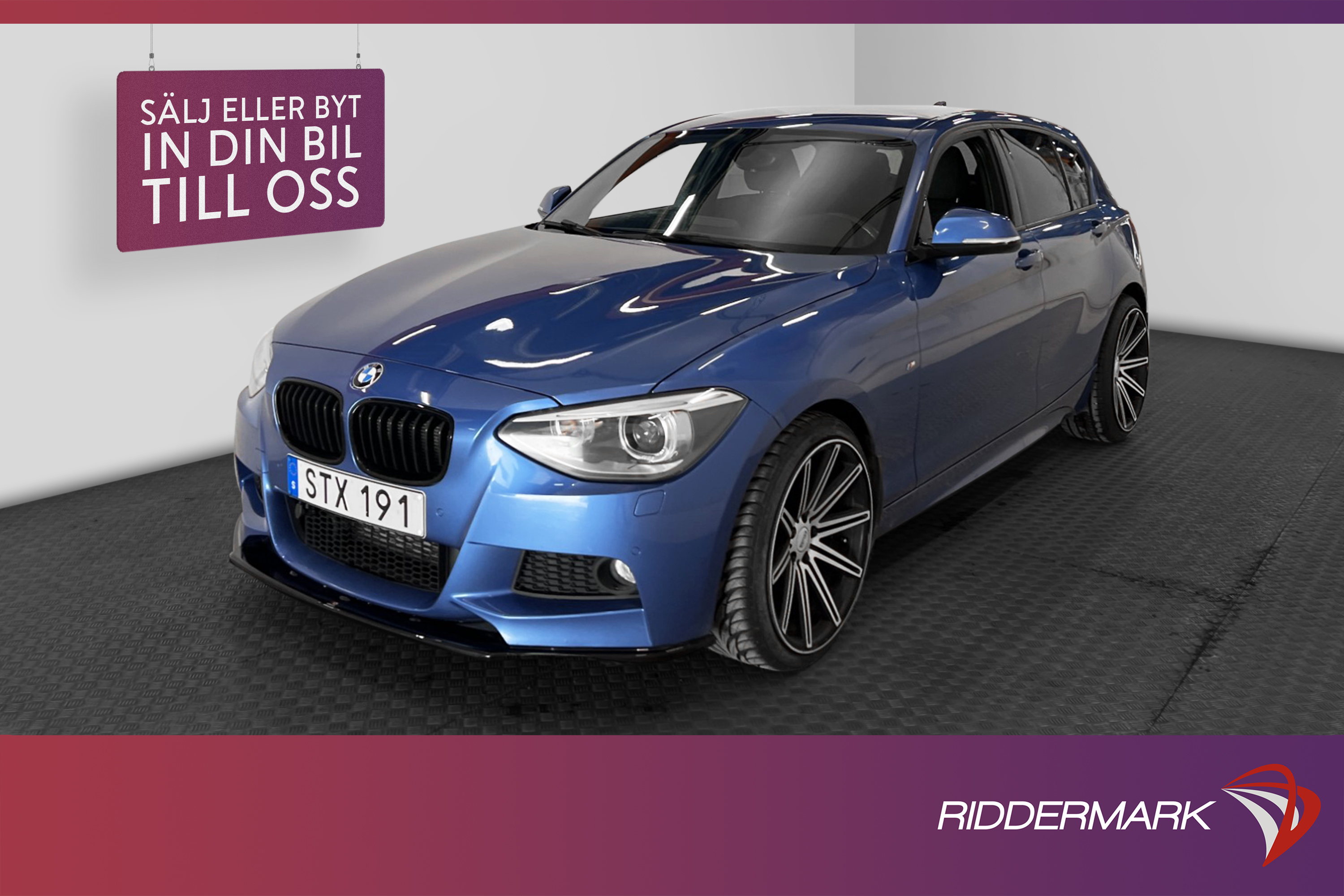 BMW 118d xDrive 143hk M Sport Välservad 0.48L/Mil 2 Brukare