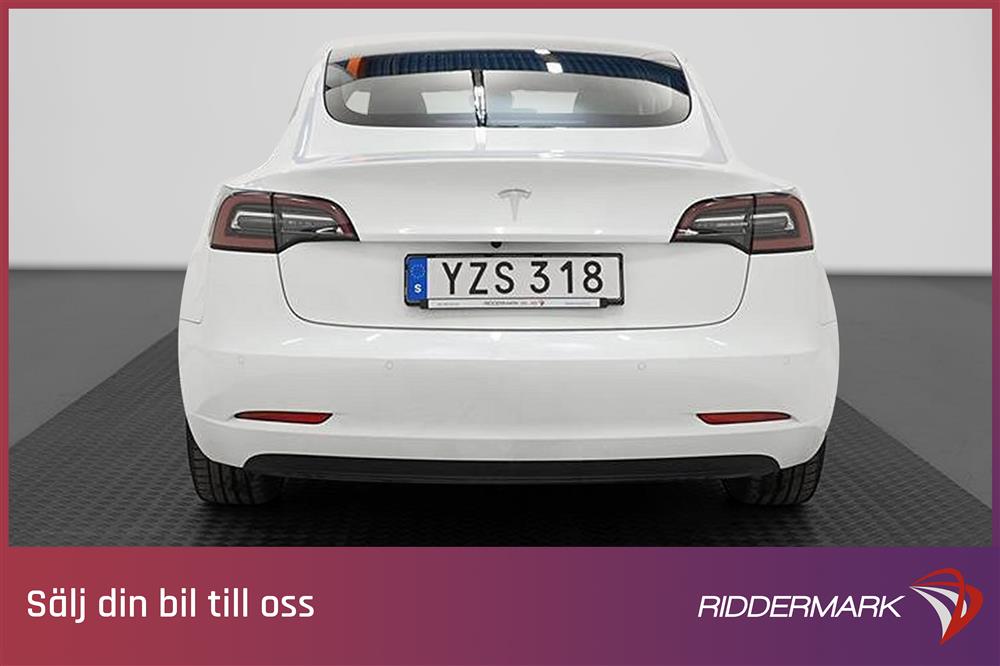 Tesla Model 3 Standard Range Plus 258hk Svensksåld Autopilot