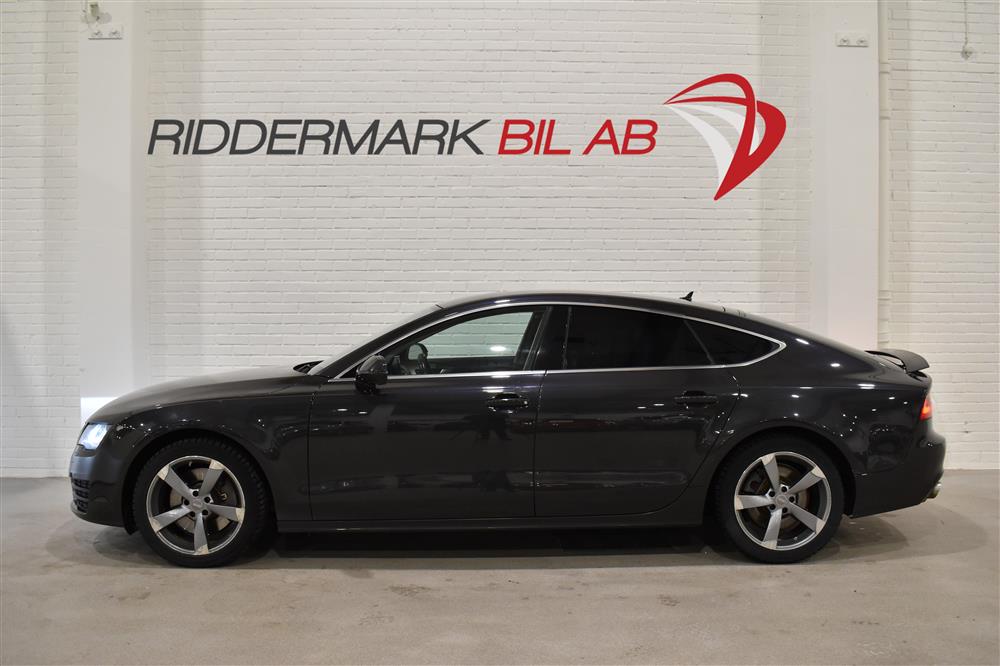 Audi A7 3.0 TDI Quattro 245hk Skinn Elstolar VÄLSERVAD 