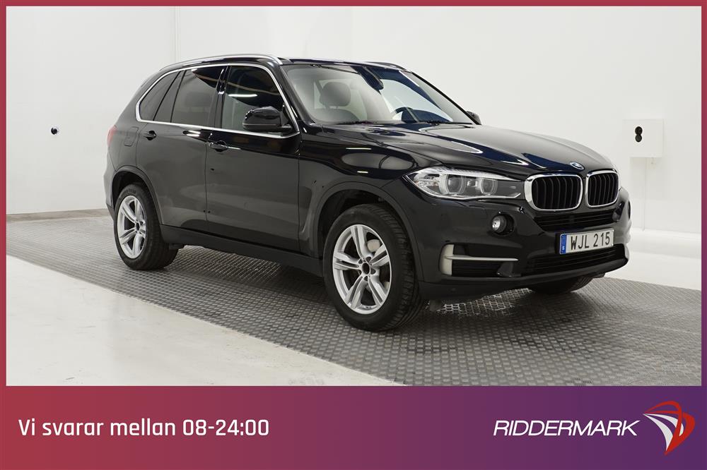 BMW X5 xDrive30d 258hk Drag Skinn Navi B-kamera