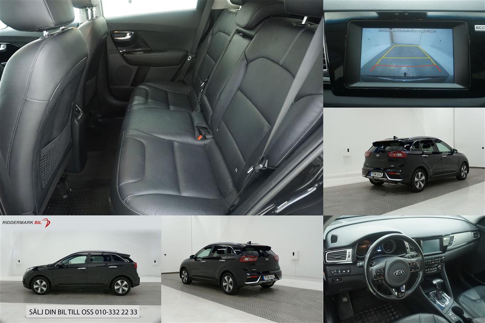 KIA Niro  Hybrid 1.6 141hk GLS B-Kam Navi BT Drag Taklucka