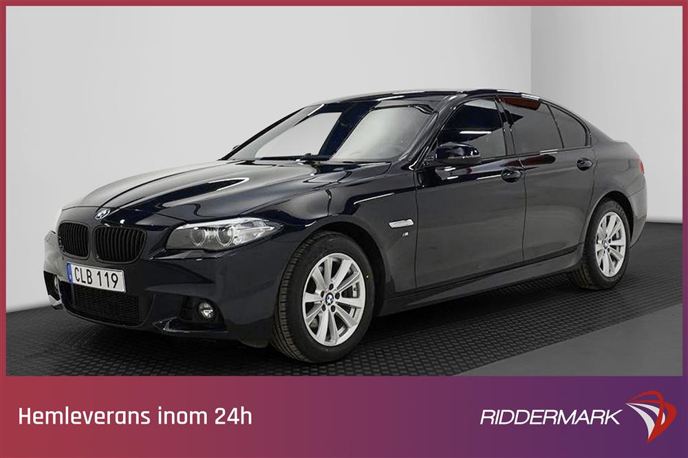 BMW 520d 190hk xDrive M-Sport Skinn Navi Dragkrok 0,47L/Mil