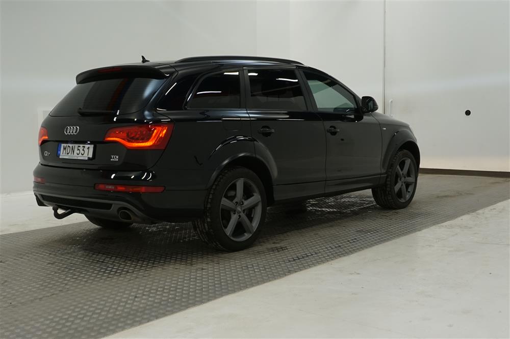 Audi Q7 3.0 TDI Quattro 245hk S-Line 7-Sits Panorama