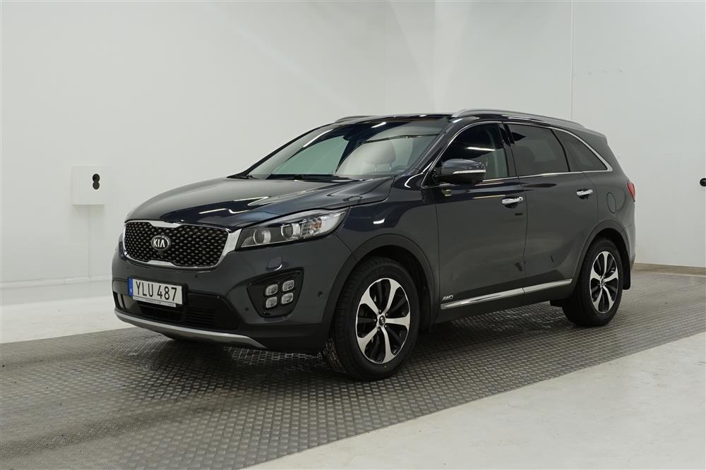 KIA Sorento 2.2 CRDi 200hk AWD 7 Sits Pano Navi Drag B-Kam 