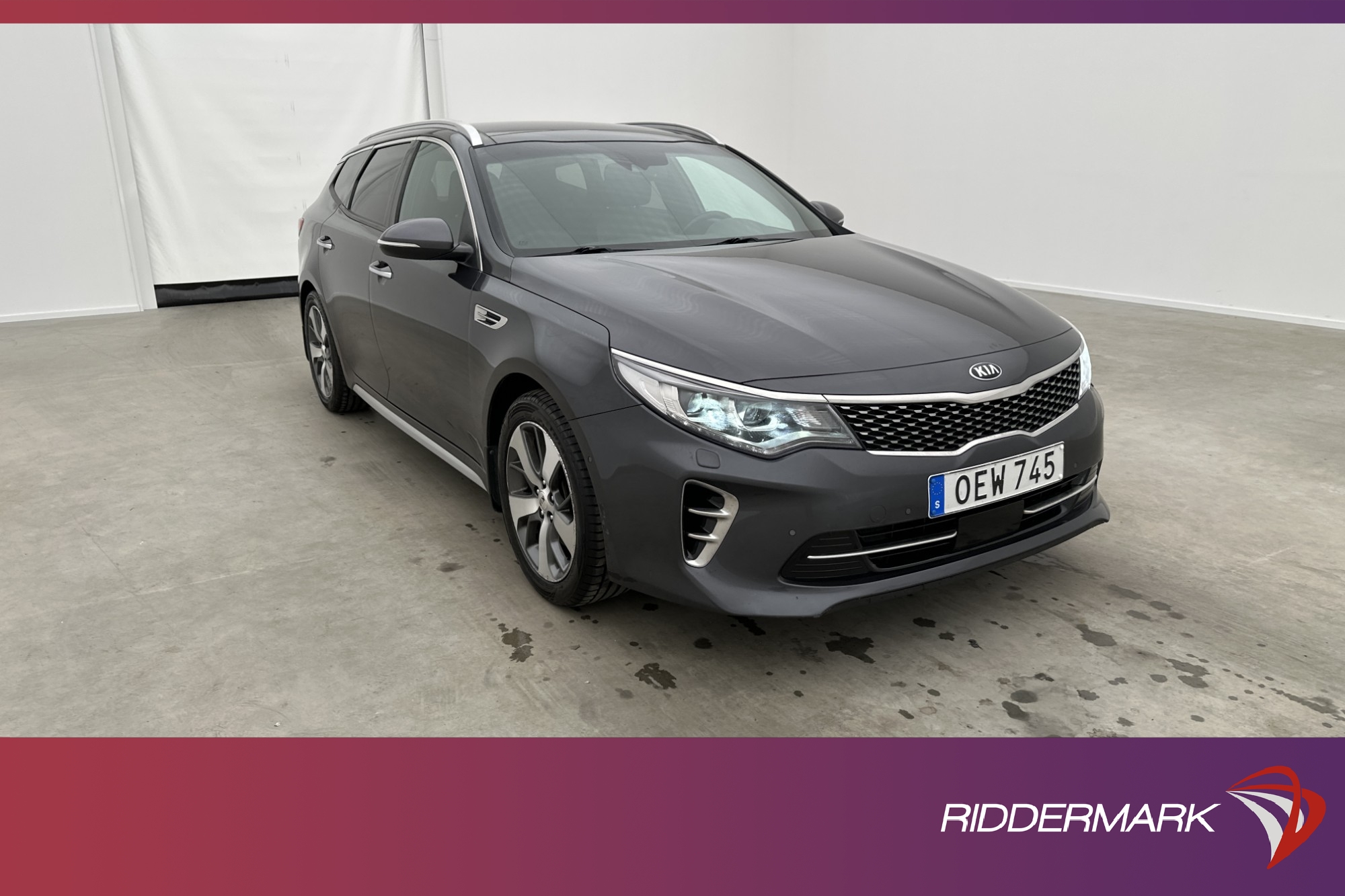 Kia Optima SW 1.7 141hk GT-Line Pano Skinn H/K B-Kamera Drag