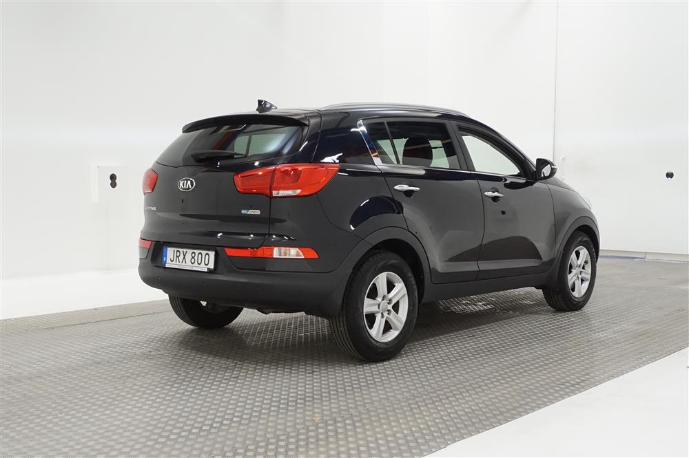 Kia Sportage 1.7 CRDi 115hk Pano Navi B-kam Läder 0,52l/mil