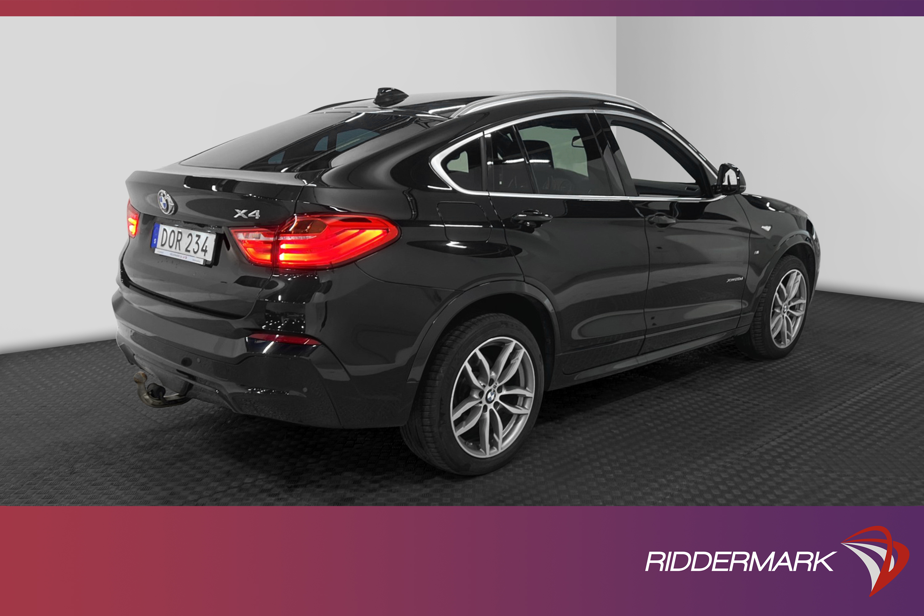 BMW X4 xDrive20d 190hk M Sport Värmare Navi HiFi Skinn Drag