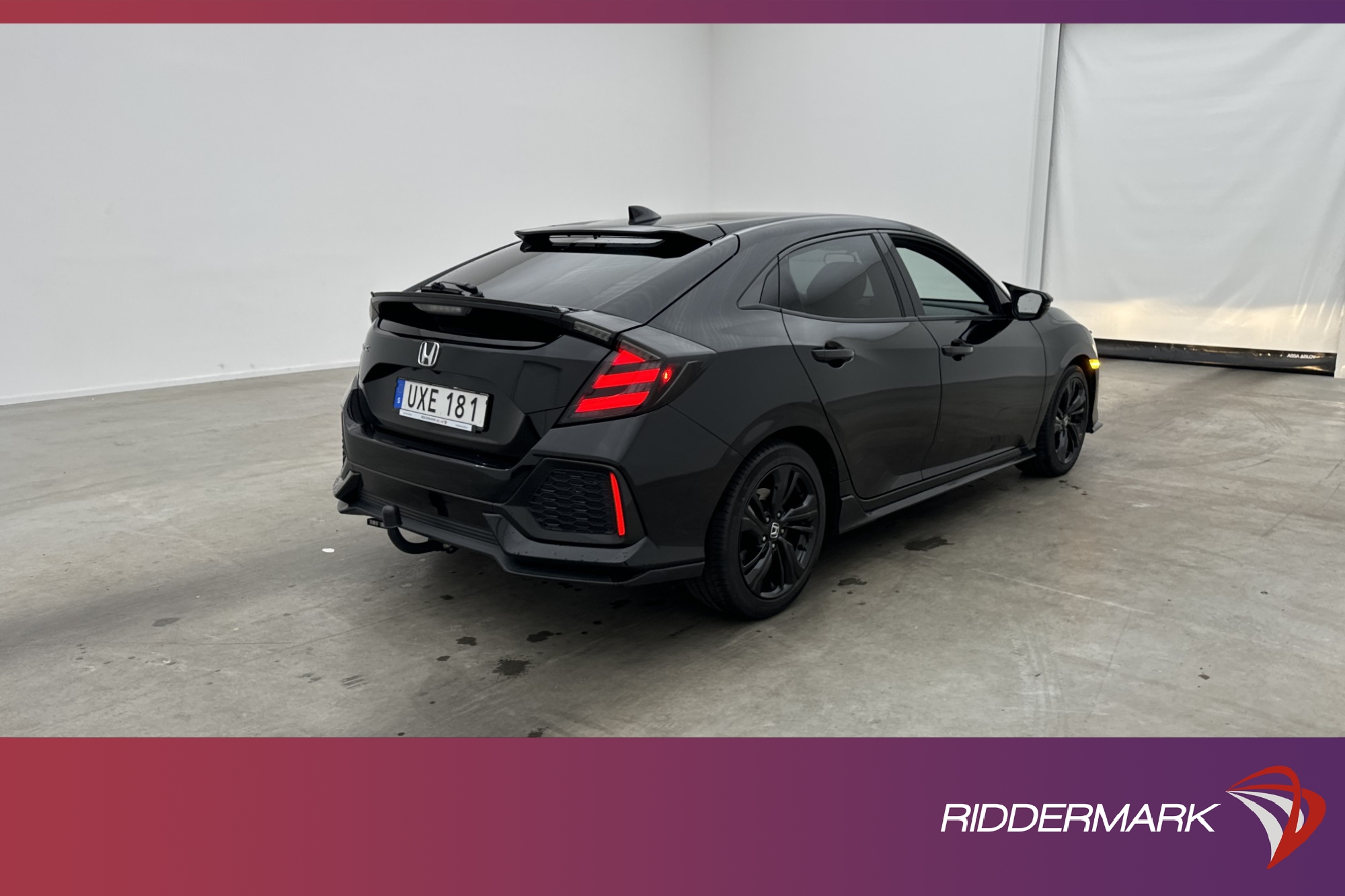 Honda Civic 1.0 126hk Elegance Kamera Navi Skinn Drag