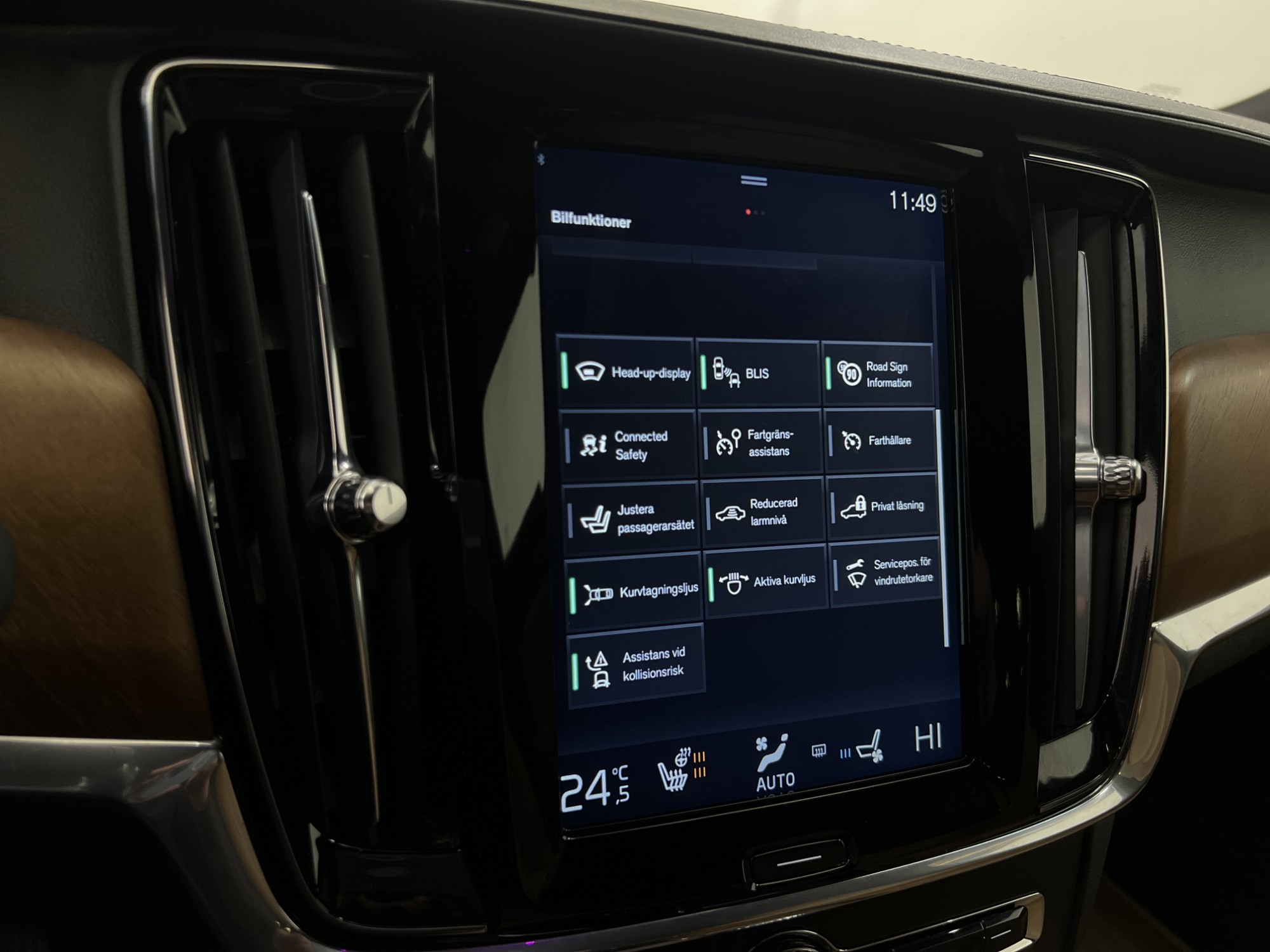 Volvo S90 D5 235hk AWD Inscription D-Värm HUD 360° Drag VOC