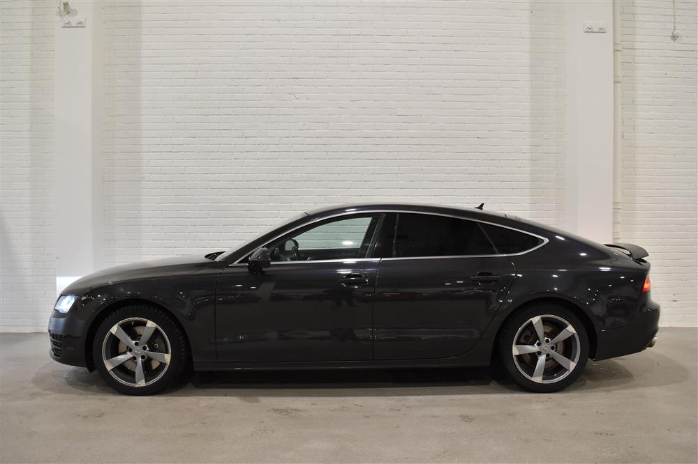 Audi A7 3.0 TDI Quattro 245hk Skinn Elstolar VÄLSERVAD 