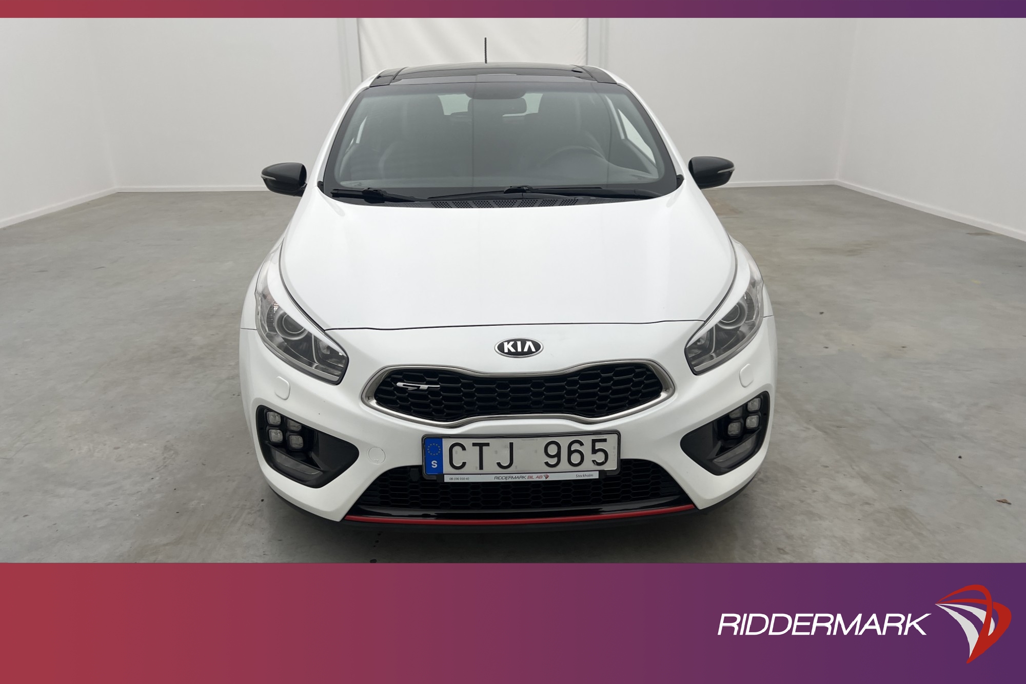 Kia pro_cee'd GT 1.6 GDI 204hk Taklucka Värmare Bkamera Navi