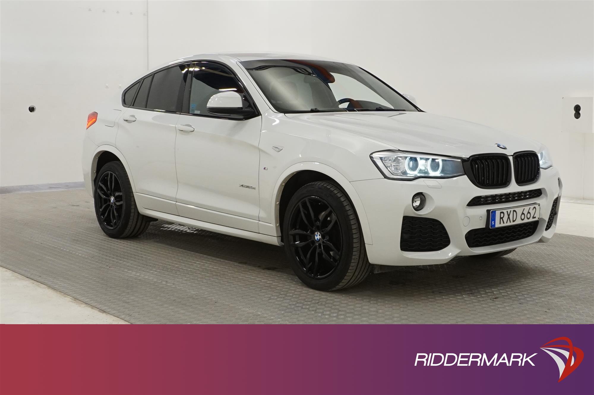 BMW X4 xDrive20d 190hk  M Sport M&K-Värmare Drag B-Kamera 