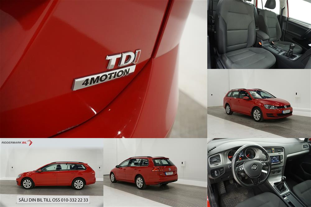 Volkswagen Golf Sportcombi 1.6 TDI 4M Style M-Värm 105hk