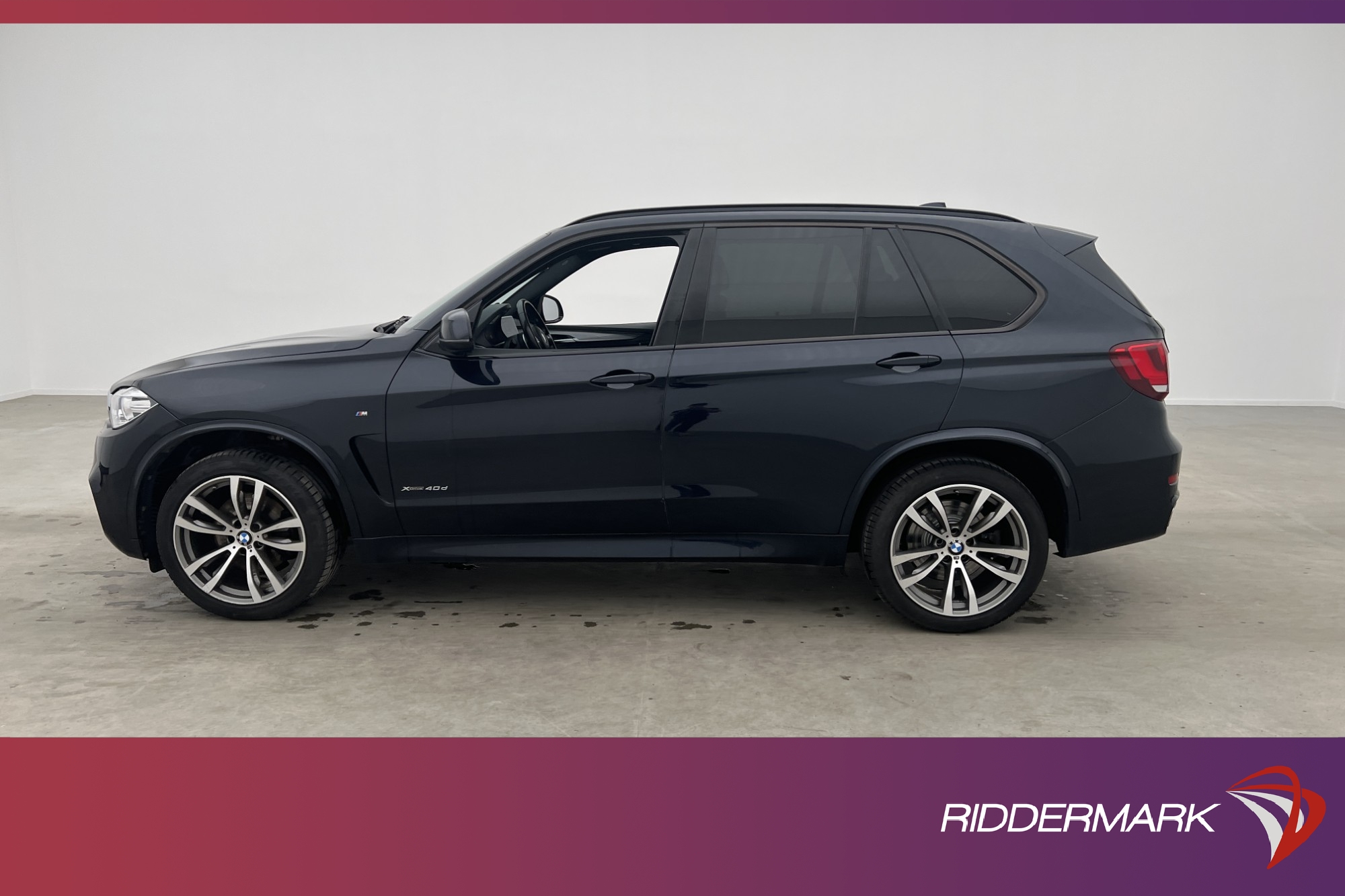 BMW X5 xDrive40d M Sport 7-sits Pano Värm Navi Komfort Drag