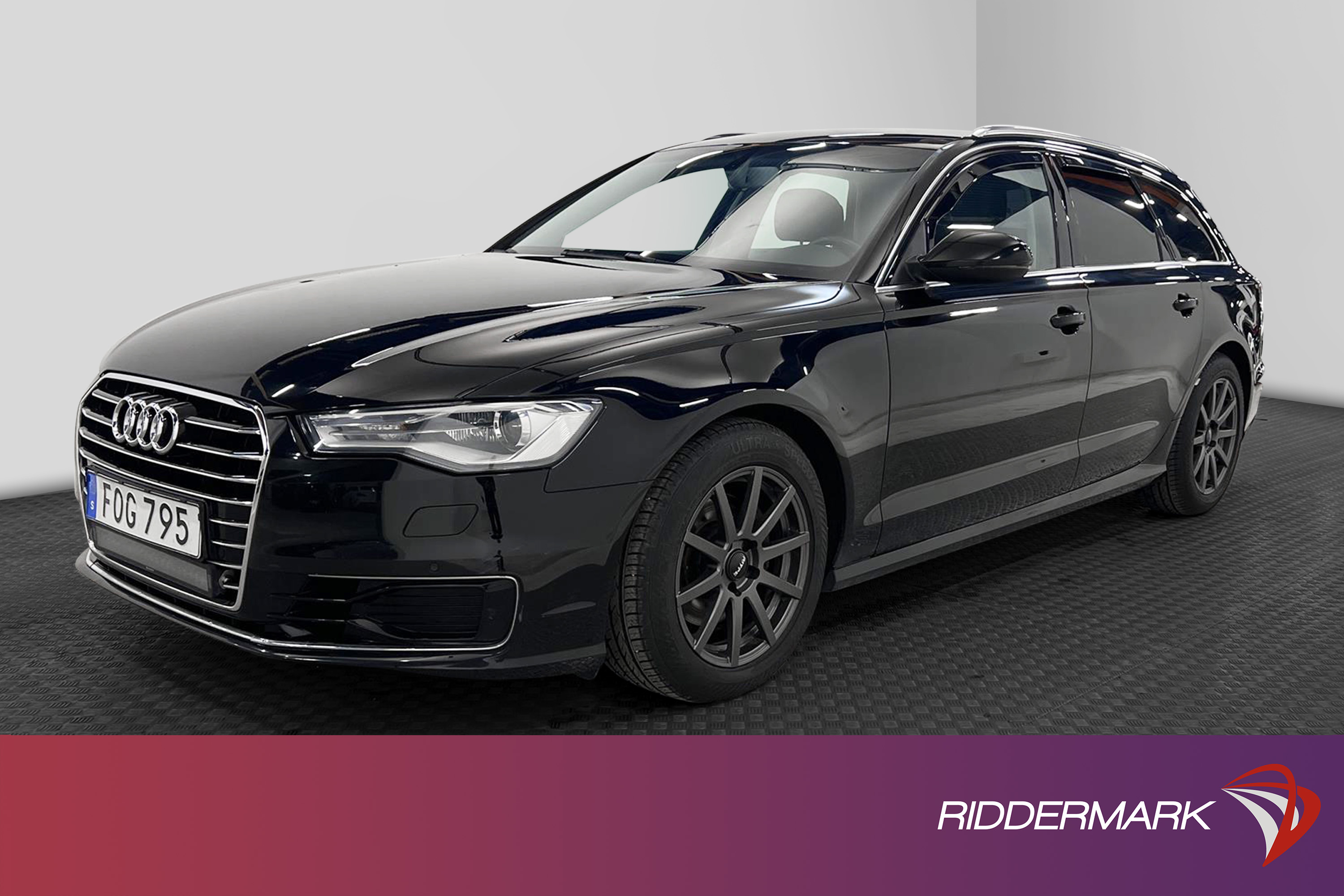 Audi A6 2.0 TDI 190hk Drag P-sens Skinn Nyservad 0.44l/mil