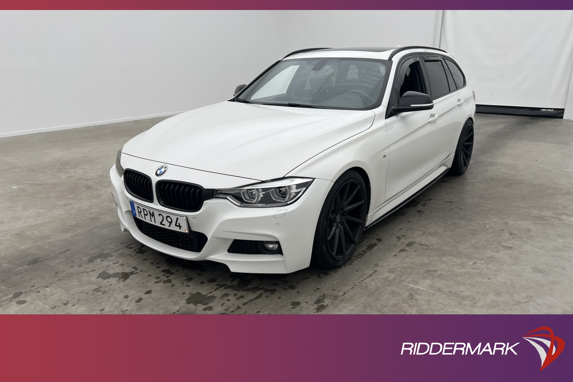 BMW 320 d 190hk M Sport H/K Pano Kamera Navi Skinn Drag