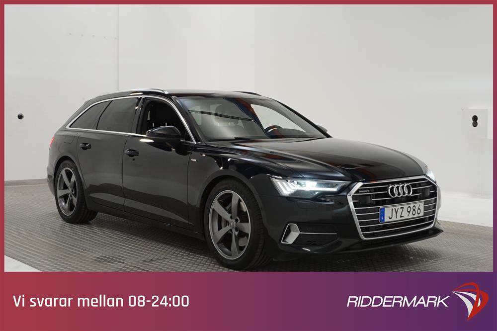 Audi A6 Avant 45 TDI 231hk quattro Full S-Line D-värm Matrix