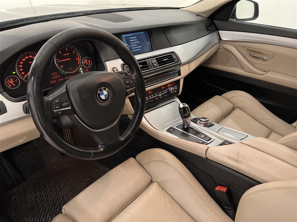 BMW 520d Sedan, F10 (184hk) Skinn, M Sportchassi, Nyservad