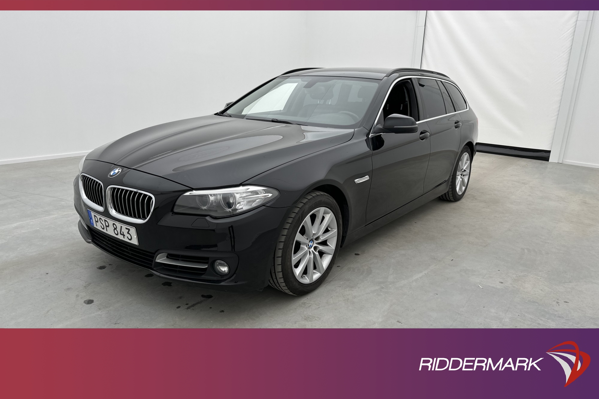 BMW 520d Touring 190hk xDrive Dragkrok Skinn 0.5l/mil