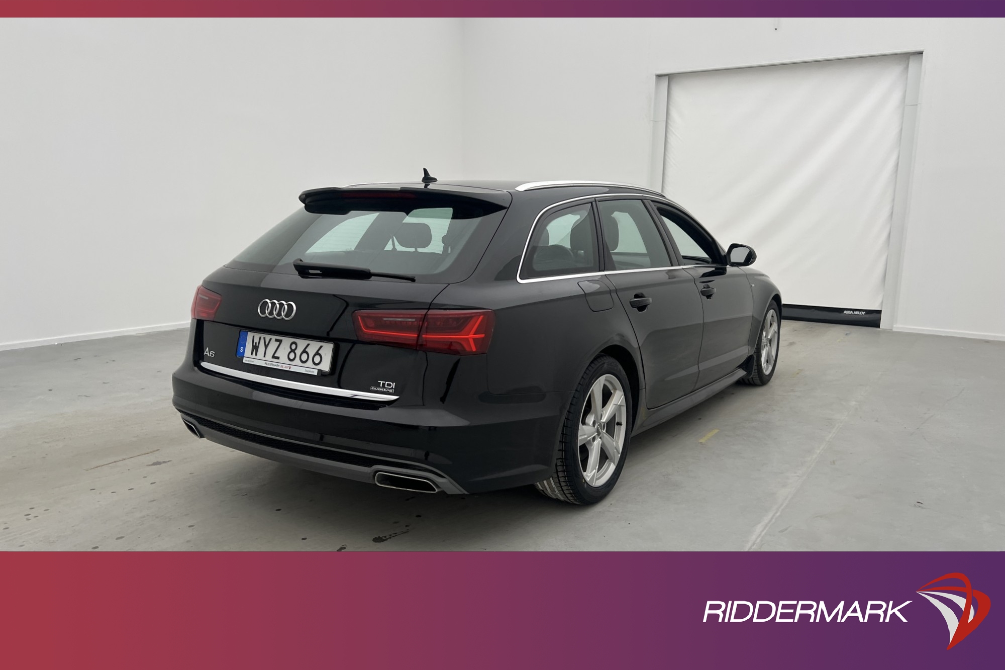 Audi A6 2.0 TDI Quattro 190hk S-Line Halvskinn Sensorer