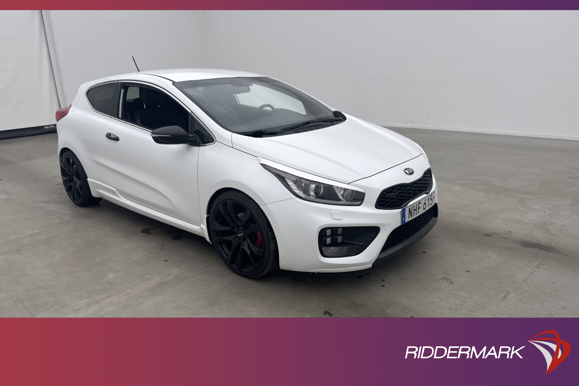 Kia pro_cee'd GT 204hk Kamera Navi Rattvärme Halvskinn