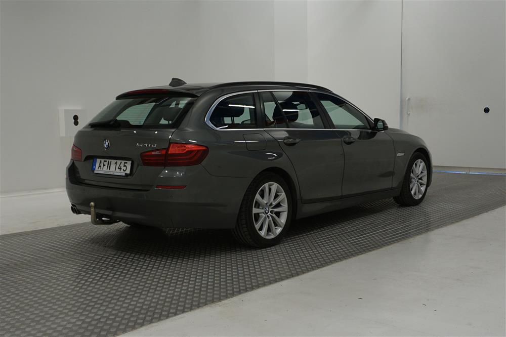 BMW 520d Touring 190hk Drag Skinn Välservad 0.45l/mil