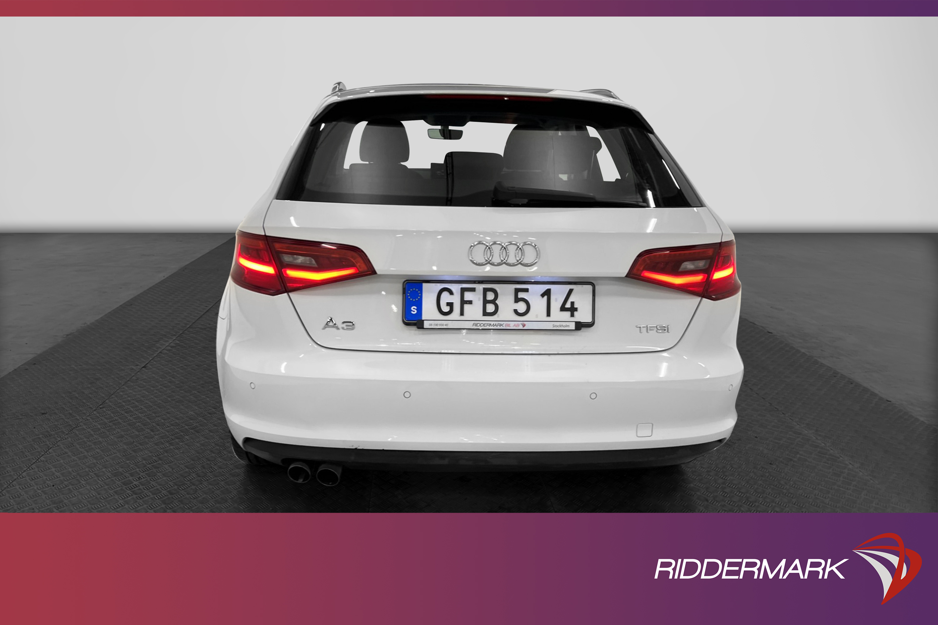 Audi A3 Sportback 1.4 TFSI 125hk P-sensorer 0.49l/mil