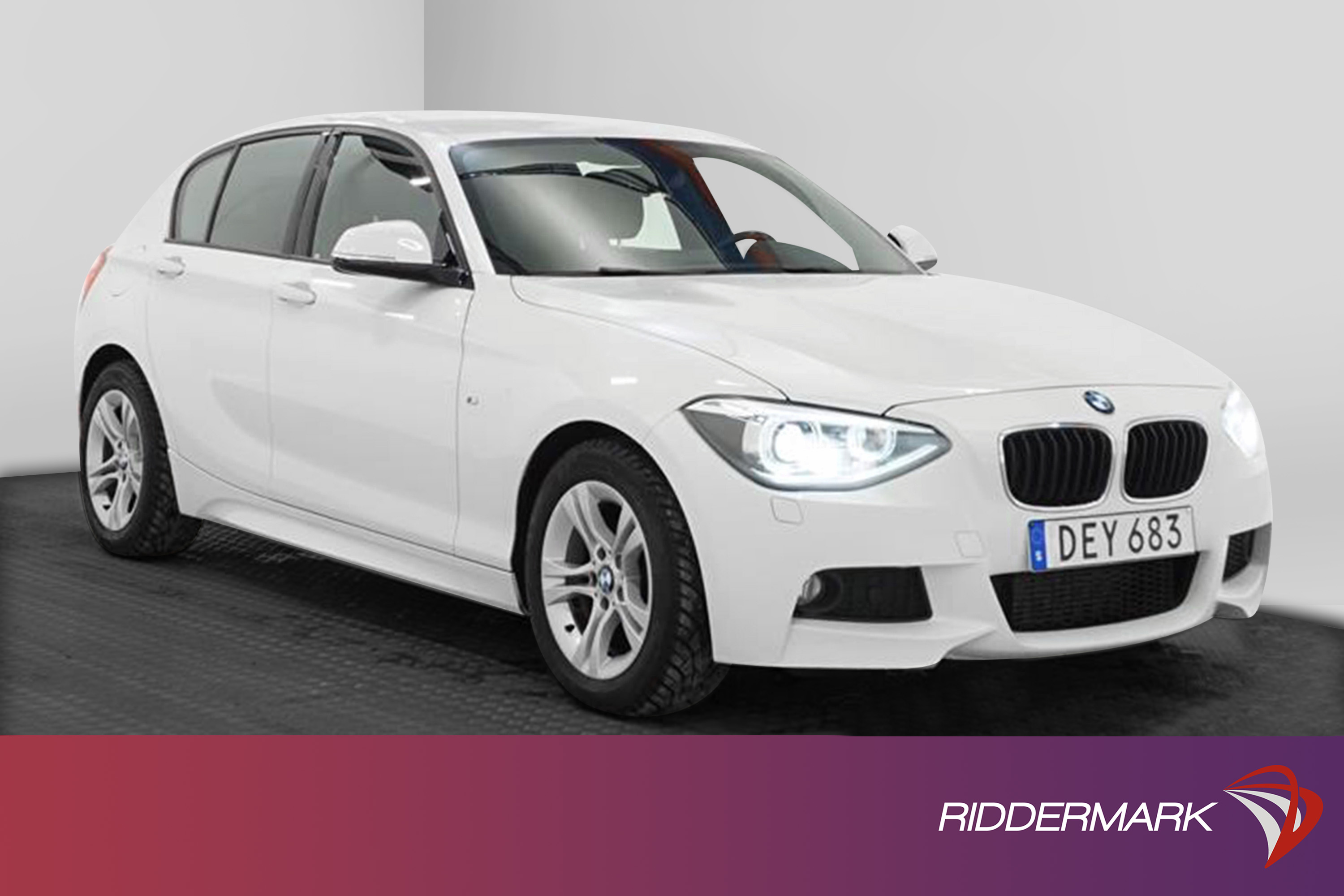 BMW 118d 143hk M-sport Drag Värmare Välservad 0,44l/mil