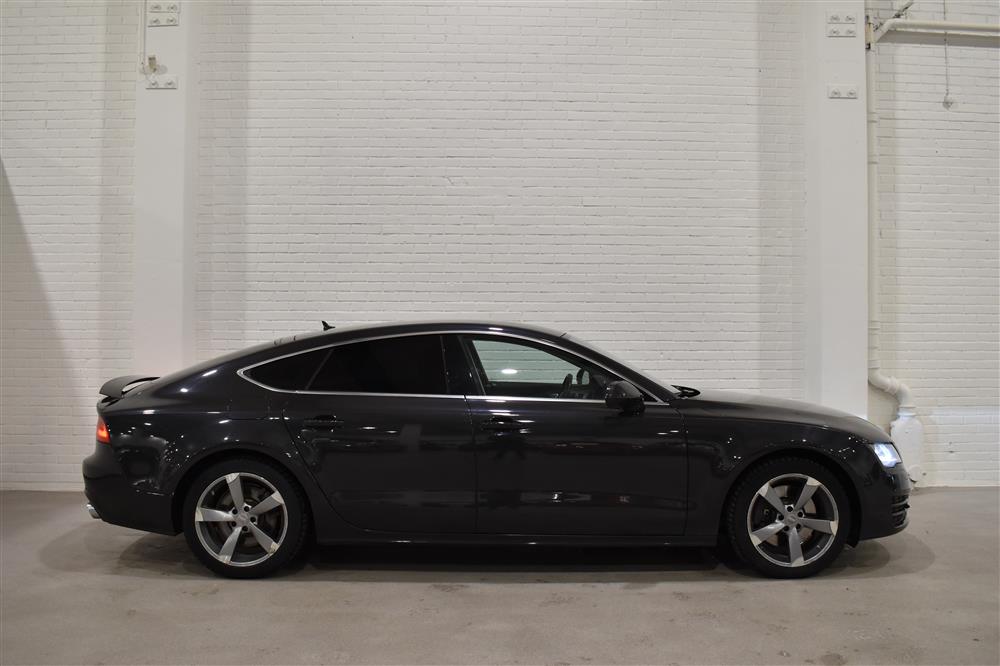 Audi A7 3.0 TDI Quattro 245hk Skinn Elstolar VÄLSERVAD 