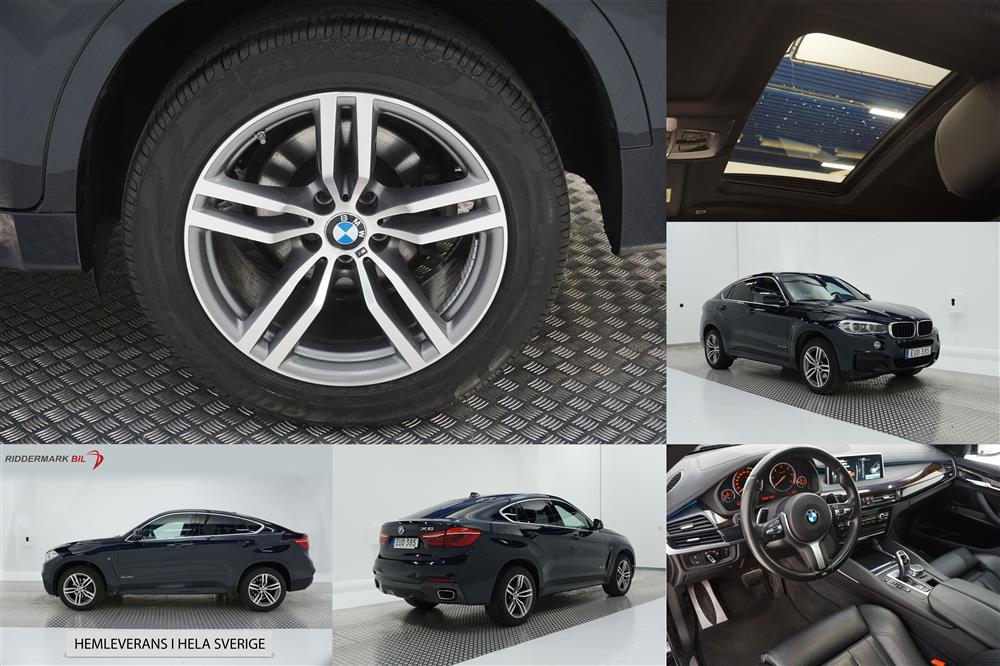 BMW X6 xDrive30d 258hk M Sport Navi Skinn D-Värm 0,46L/mil
