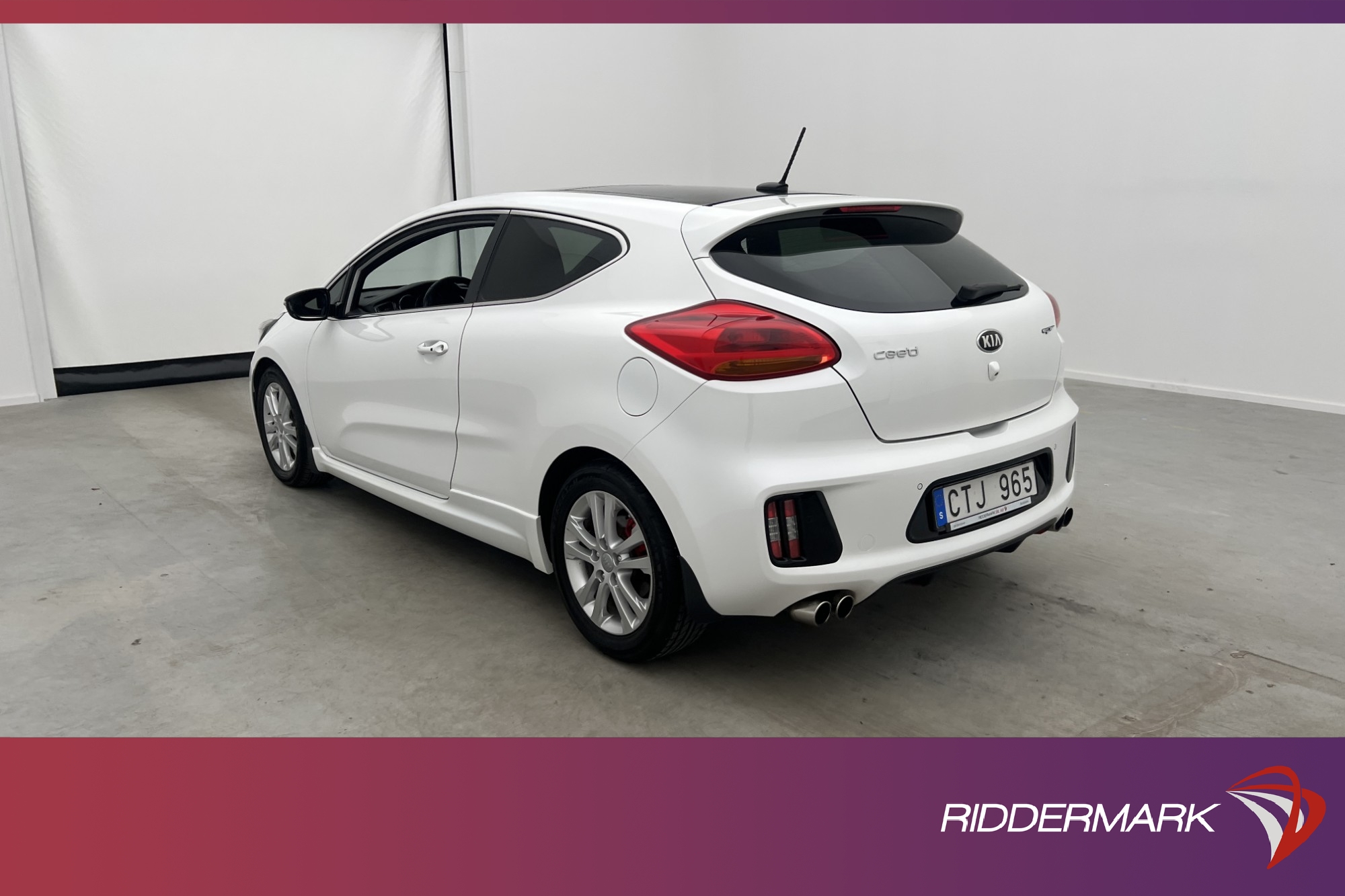 Kia pro_cee'd GT 1.6 GDI 204hk Taklucka Värmare Bkamera Navi