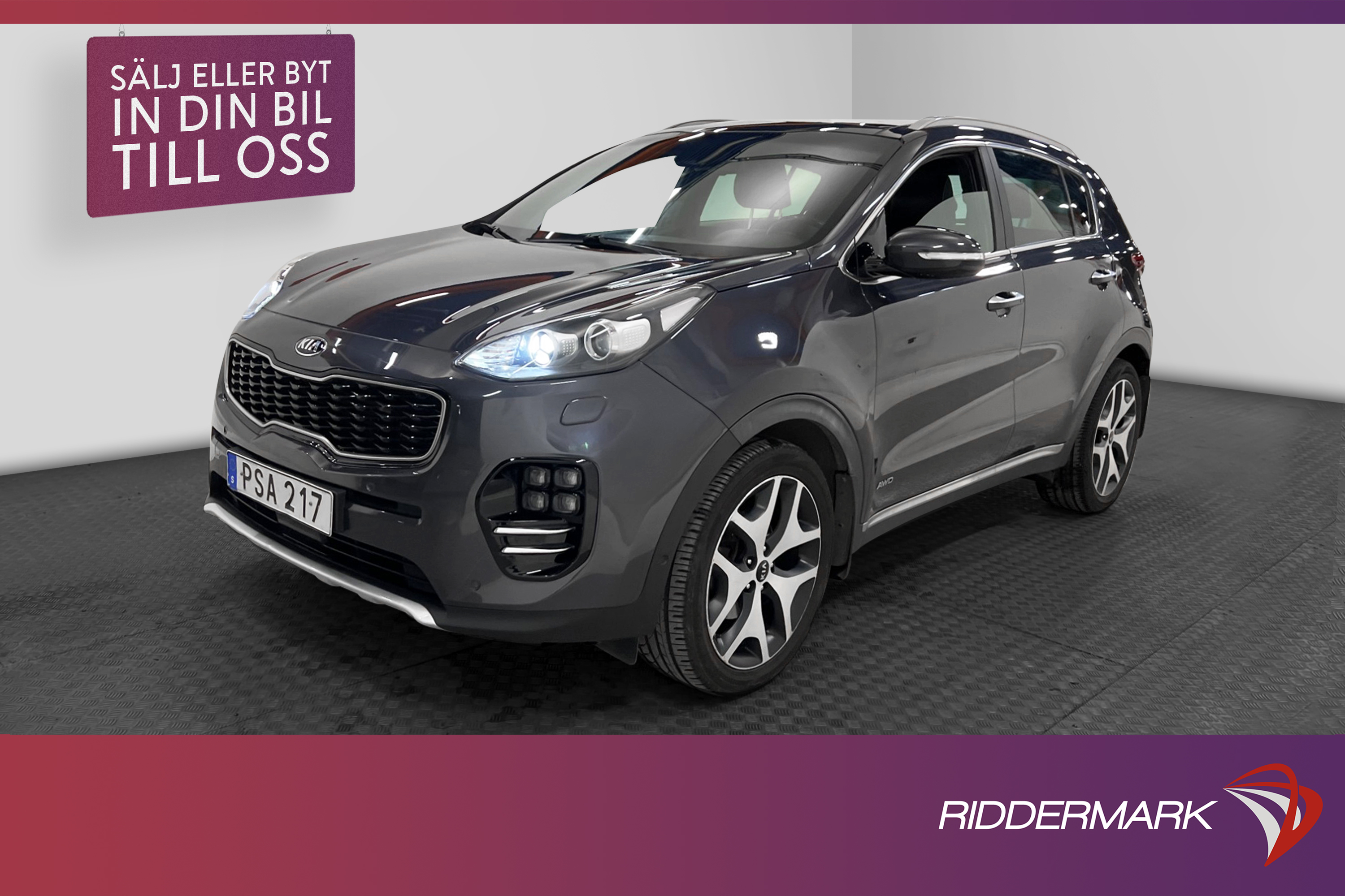 Kia Sportage 2.0 CRDi 184hk GT Line Pano JBL Skinn Kamera