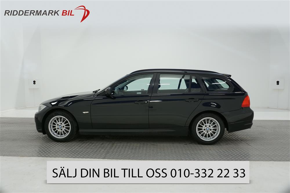 BMW 318 d Touring 143hk Comfort D-Värm P-Sens Drag Halvskinn