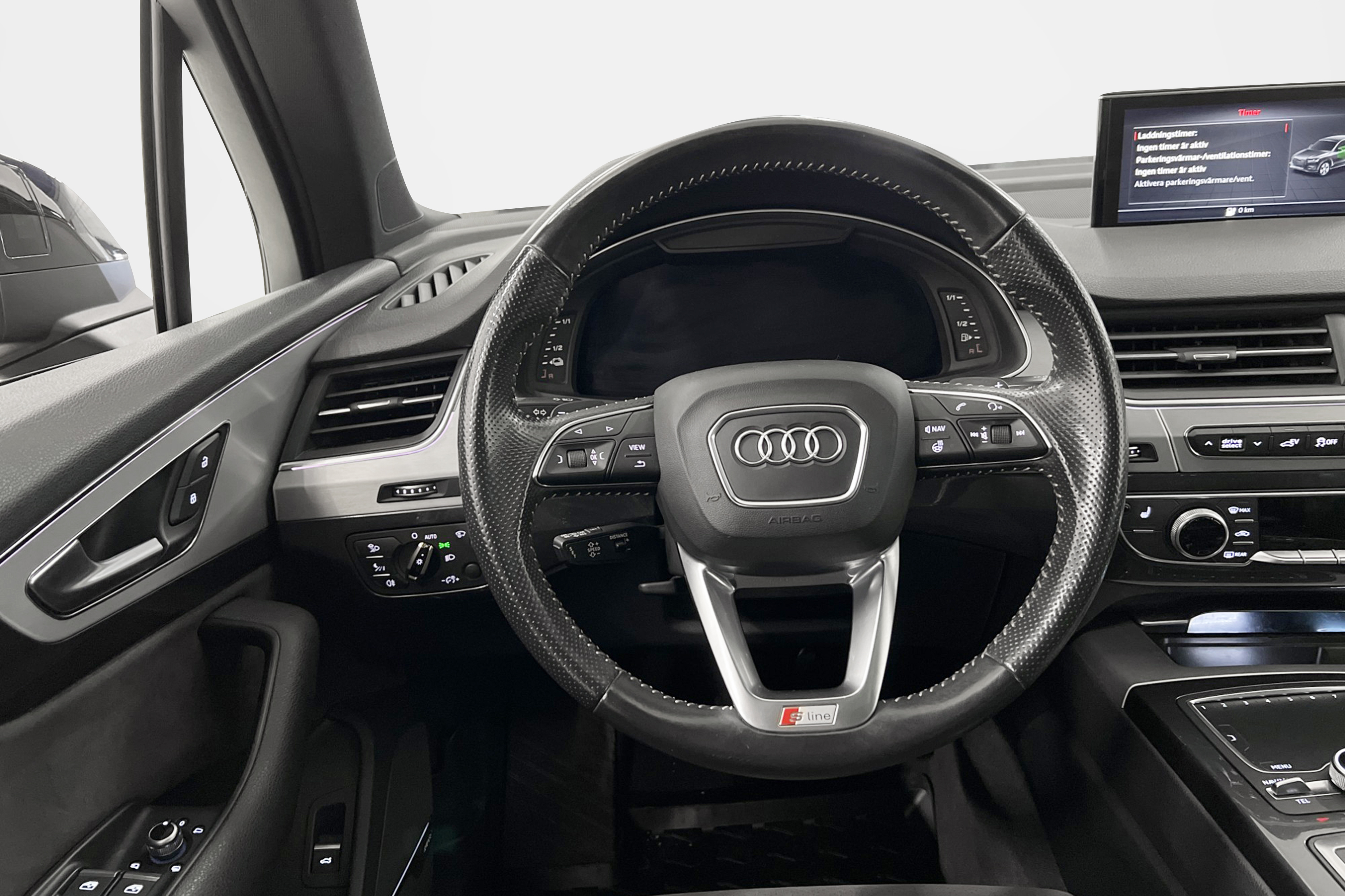 Audi Q7 3.0 TDI e-tron 373hk S-line Luftfjädring Pano Bose