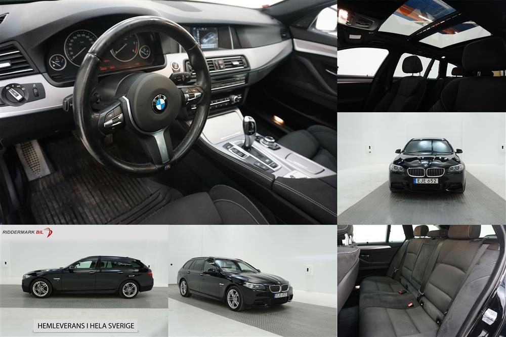 BMW 520d  190hk xDrive M Sport D-Värm Pano Shadowline Drag