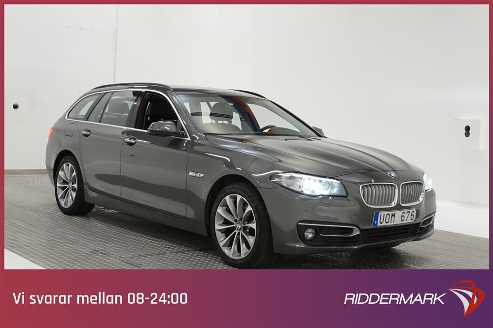 BMW 520d Touring 184hk xDrive Skinn Navi Drag PDC 0,52l/mil