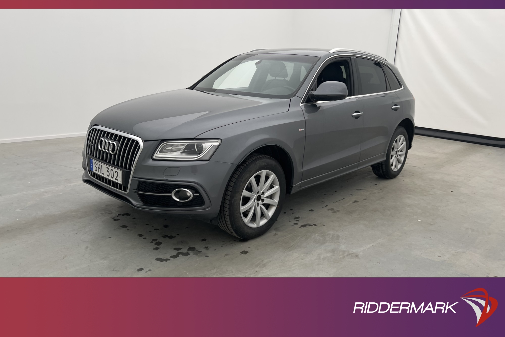 Audi Q5 2.0 TDI Quattro 190hk S-Line Värmare Halvskinn Drag