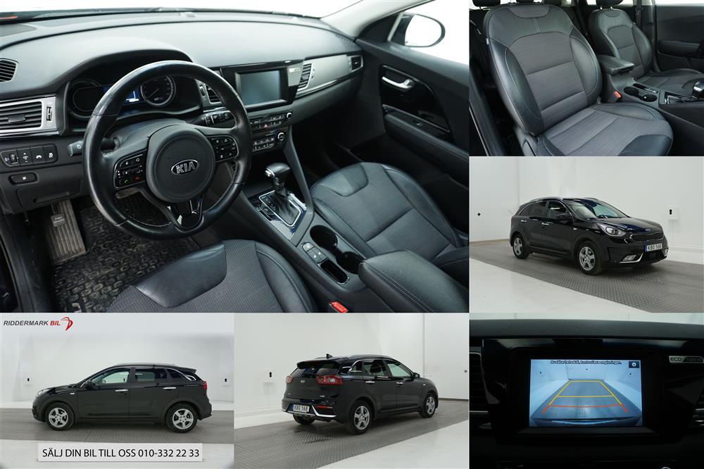 KIA Niro Hybrid 1.6 141hk Pluspaket 1 Navi B-kamera Carplay